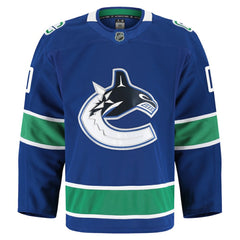 Vancouver Canucks Fanatics Home Authentic Pro Custom Jersey Blue
