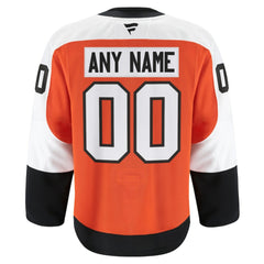 Philadelphia Flyers Fanatics Home Authentic Pro Custom Jersey Orange