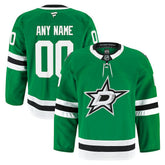 Dallas Stars Fanatics Home Authentic Pro Custom Jersey Kelly Green