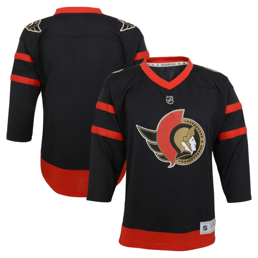 Ottawa Senators Preschool Replica Jersey Black
