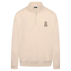 Los Angeles Angels Levelwear Murray Quarter-Zip Sweatshirt Khaki