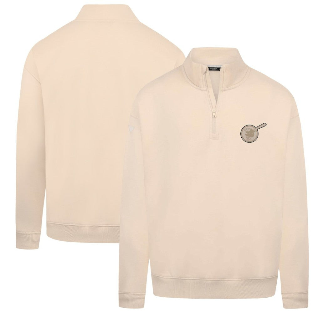 San Diego Padres Levelwear Murray Quarter-Zip Sweatshirt Khaki