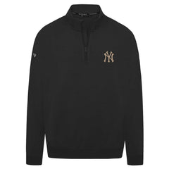 New York Yankees Levelwear Murray Quarter-Zip Sweatshirt Black