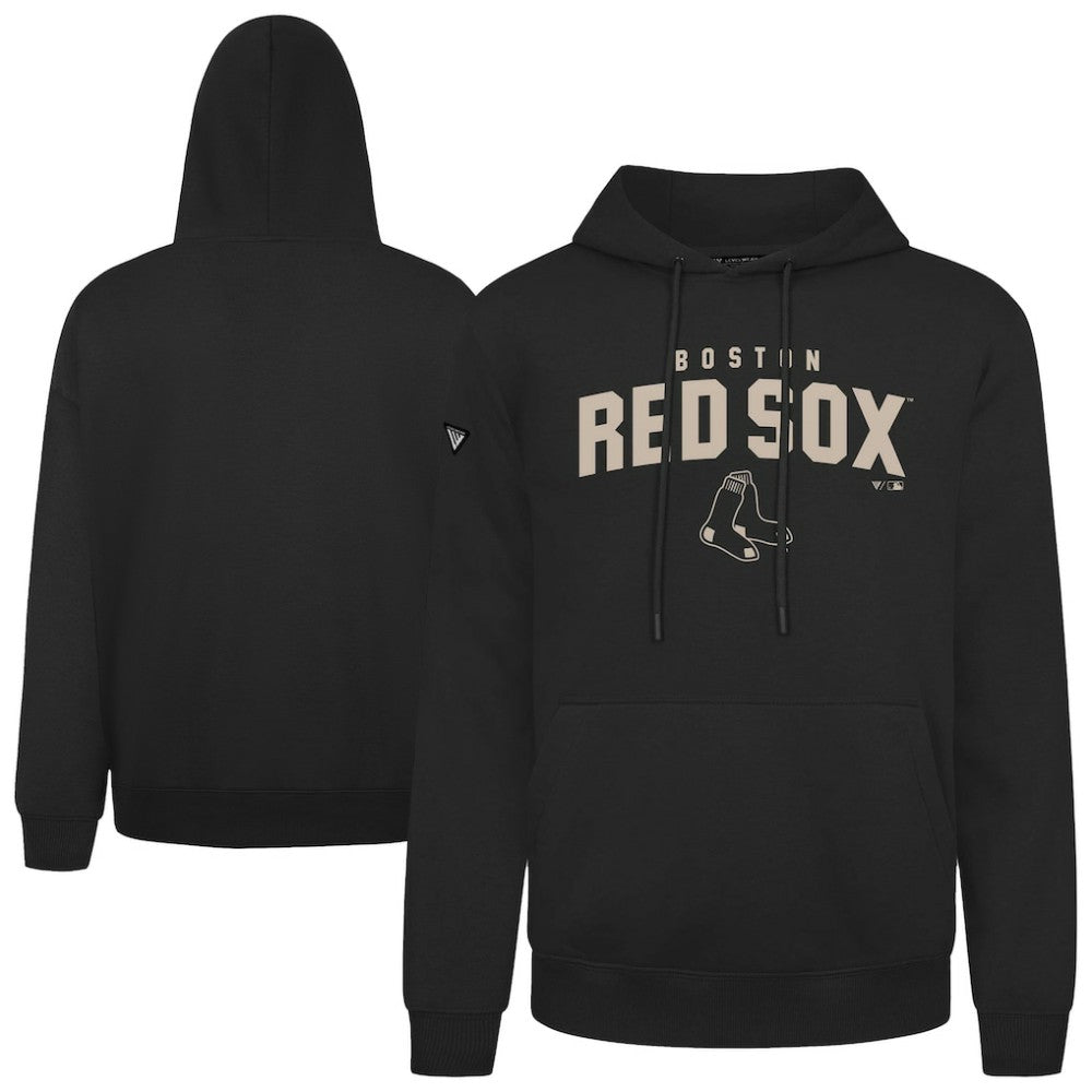 Boston Red Sox Levelwear Podium Team Arch Pullover Hoodie Black