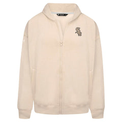 Chicago White Sox Levelwear Uphill Oversized Full-Zip Hoodie Khaki