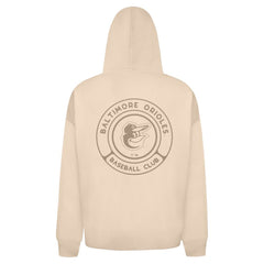 Baltimore Orioles Levelwear Uphill Oversized Full-Zip Hoodie Khaki