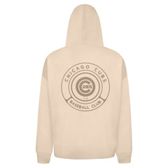Chicago Cubs Levelwear Uphill Oversized Full-Zip Hoodie Khaki