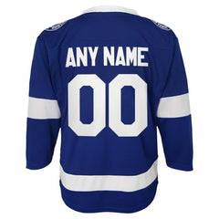 Tampa Bay Lightning Youth Replica Custom Jersey Blue