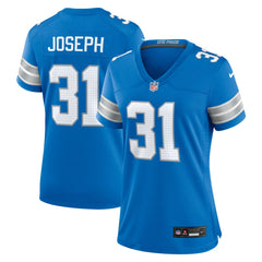 Kerby Joseph Detroit Lions Women's Team Game Jersey - Blue