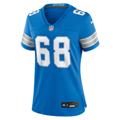 Taylor Decker Detroit Lions Women's Team Game Jersey - Blue