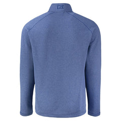 Philadelphia Phillies Cutter & Buck Peshastin Eco Fleece Recycled Raglan Quarter-Zip Top Heather Royal