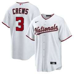 Dylan Crews Washington Nationals Home Replica Jersey - White