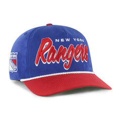 New York Rangers '47 Dropshadow Rope Hitch Adjustable Hat Blue/Red