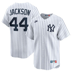 Reggie Jackson New York Yankees Throwback Cooperstown Collection Limited Jersey White | Nike