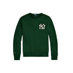 New York Yankees Polo Ralph Lauren Pullover Sweatshirt Green