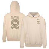 Philadelphia Flyers Levelwear Contact Stamp Pullover Hoodie Cream