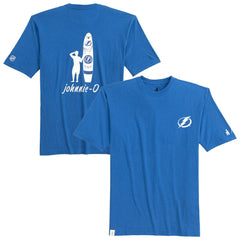 Tampa Bay Lightning johnnie-O Heathered Spencer T-Shirt Blue