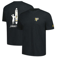 Pittsburgh Penguins johnnie-O Heathered Spencer T-Shirt Charcoal
