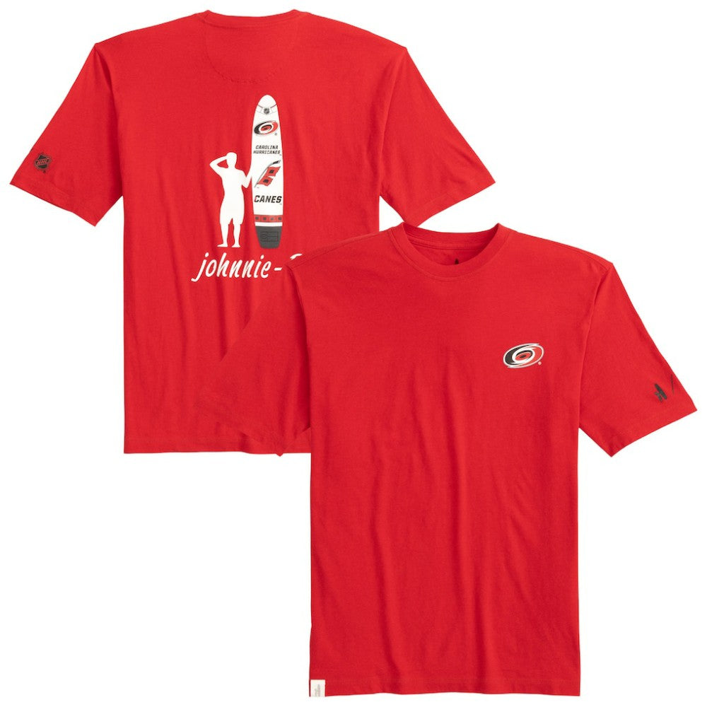 Carolina Hurricanes johnnie-O Heathered Spencer T-Shirt Red