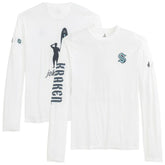Seattle Kraken johnnie-O Adam Long Sleeve T-Shirt White
