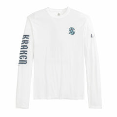 Seattle Kraken johnnie-O Adam Long Sleeve T-Shirt White