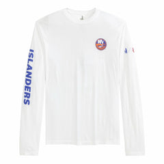 New York Islanders johnnie-O Adam Long Sleeve T-Shirt White