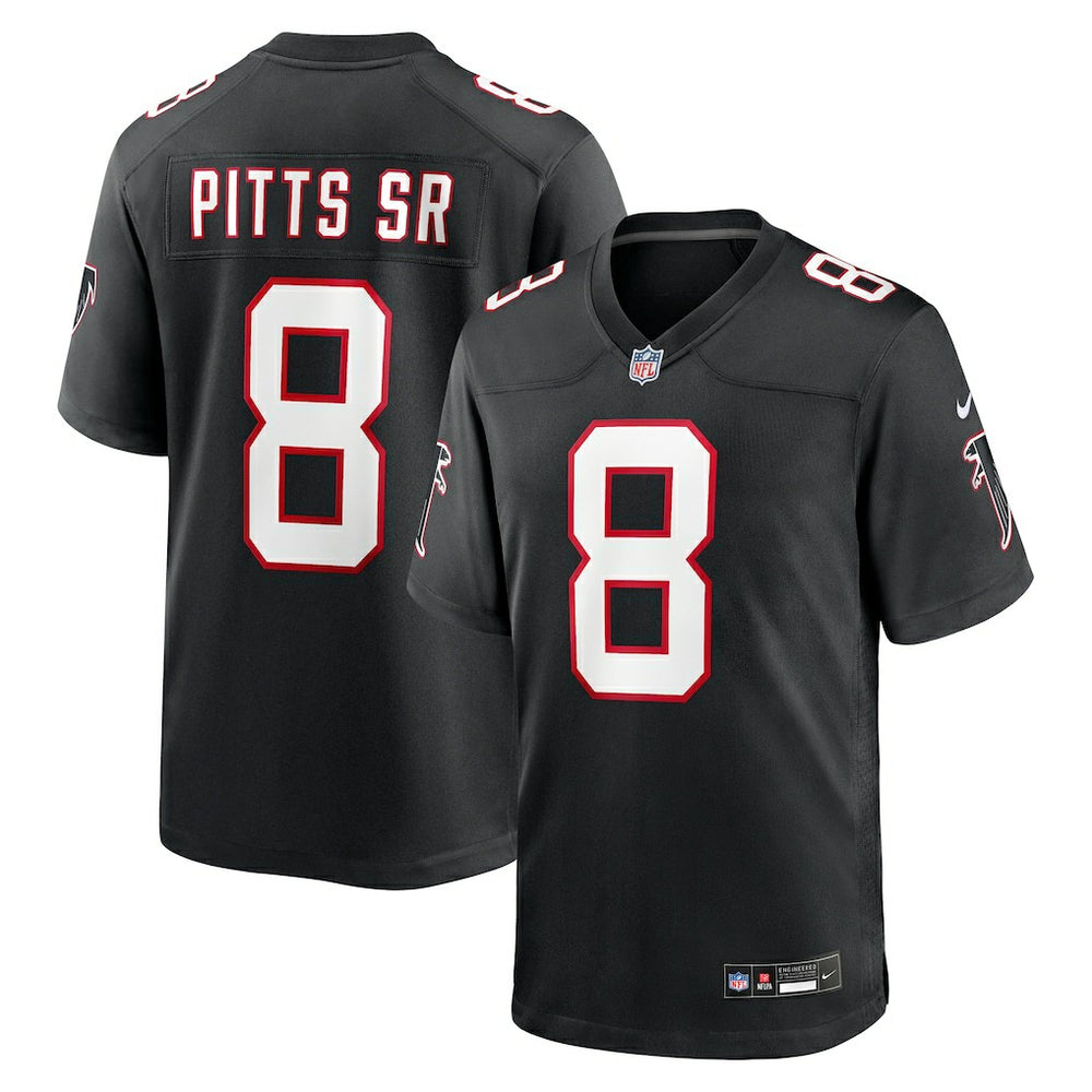 Kyle Pitts Sr. Atlanta Falcons Alternate Game Jersey - Black