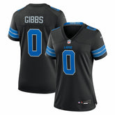 Jahmyr Gibbs Detroit Lions Women's 2nd Alternate Game Player Jersey - Black