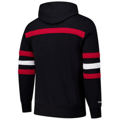 Chicago Blackhawks Mitchell & Ness Head Coach Slogan Pullover Hoodie Black