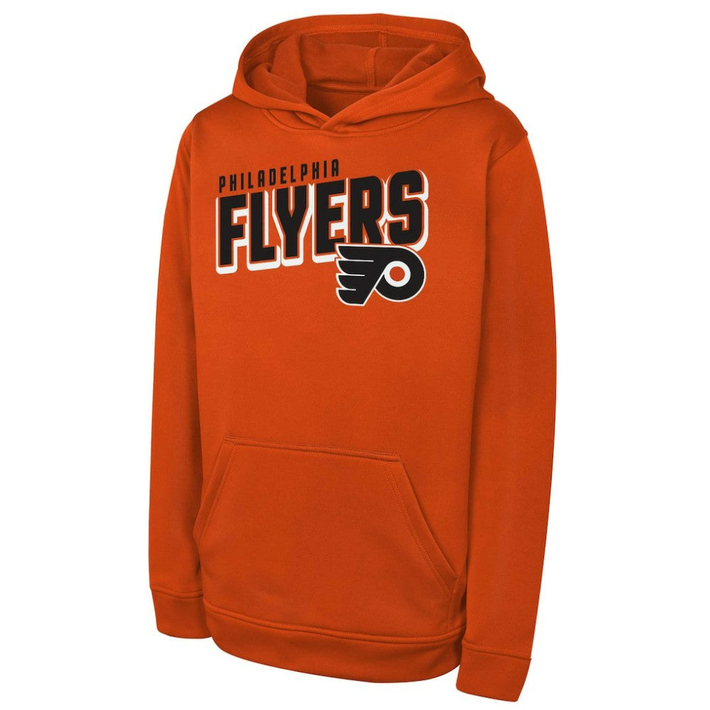 Philadelphia Flyers Youth Cyber Punk Performance Hoodie Orange