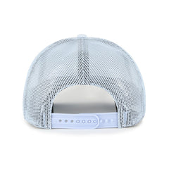 New York Mets Foundation Script Hitch Adjustable Trucker Hat Light Blue | 47 brand