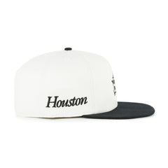 Houston Astros Foundation Captain Snapback Hat White/Black | 47 brand