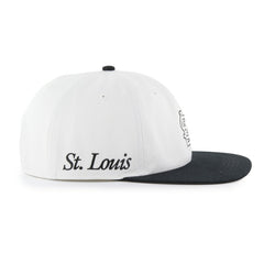St. Louis Cardinals Foundation Captain Snapback Hat White/Black | 47 brand