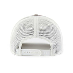 Atlanta Braves Tide Sweep Rope Trucker Adjustable Hat Gray/White | 47 brand