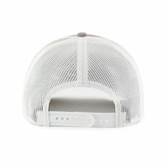Miami Marlins Tide Sweep Rope Trucker Adjustable Hat Gray/White | 47 brand