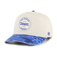 Los Angeles Dodgers Fiji Rope Hitch Adjustable Hat Cream/Navy | 47 brand