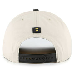 Pittsburgh Pirates Fiji Rope Hitch Adjustable Hat Cream/Black | 47 brand