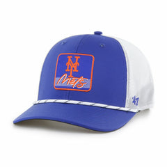 New York Mets Scratch Adjustable Trucker Hat Royal/White | 47 brand