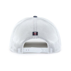 Minnesota Twins Scratch Adjustable Trucker Hat Navy/White | 47 brand