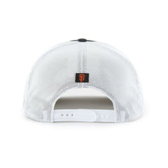 San Francisco Giants Scratch Adjustable Trucker Hat Black/White | 47 brand