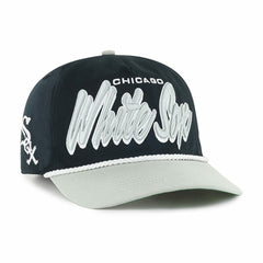 Chicago White Sox Dropshadow Rope Hitch Adjustable Hat Black | 47 brand
