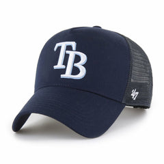 Tampa Bay Rays Ballpark Offside Adjustable Trucker Hat Navy | 47 brand