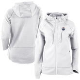 Edmonton Oilers Columbia Omni-Wick Pack It Up Full-Zip Jacket White
