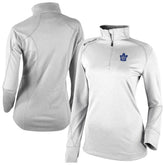 Toronto Maple Leafs Columbia Women's Omni-Wick Shotgun 2.0 Quarter-Zip Pullover Top White