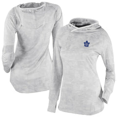 Toronto Maple Leafs Columbia Women's Omni-Wick Sunday Ball Pullover Hoodie White