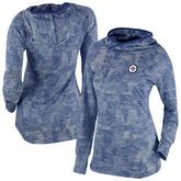 Winnipeg Jets Columbia Women's Omni-Wick Sunday Ball Pullover Hoodie Navy