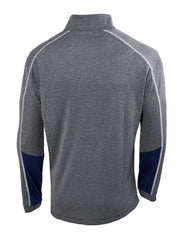 Vancouver Canucks Columbia Omni-Wick Shotgun 2.0 Quarter-Zip Pullover Top Navy