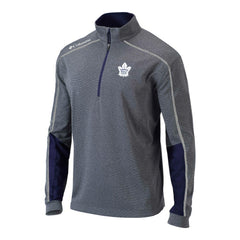 Toronto Maple Leafs Columbia Omni-Wick Shotgun 2.0 Quarter-Zip Pullover Top Navy