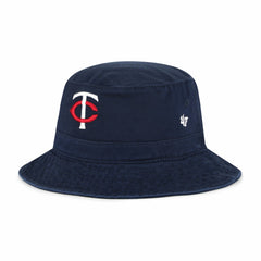 Minnesota Twins Primary Logo Bucket Hat Navy | 47 brand