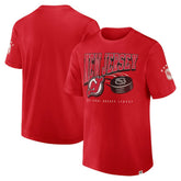 New Jersey Devils Fanatics Decades Collection Made To Last T-Shirt Red